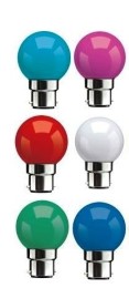 Syska Multi Color LED Bulb Pack of 6